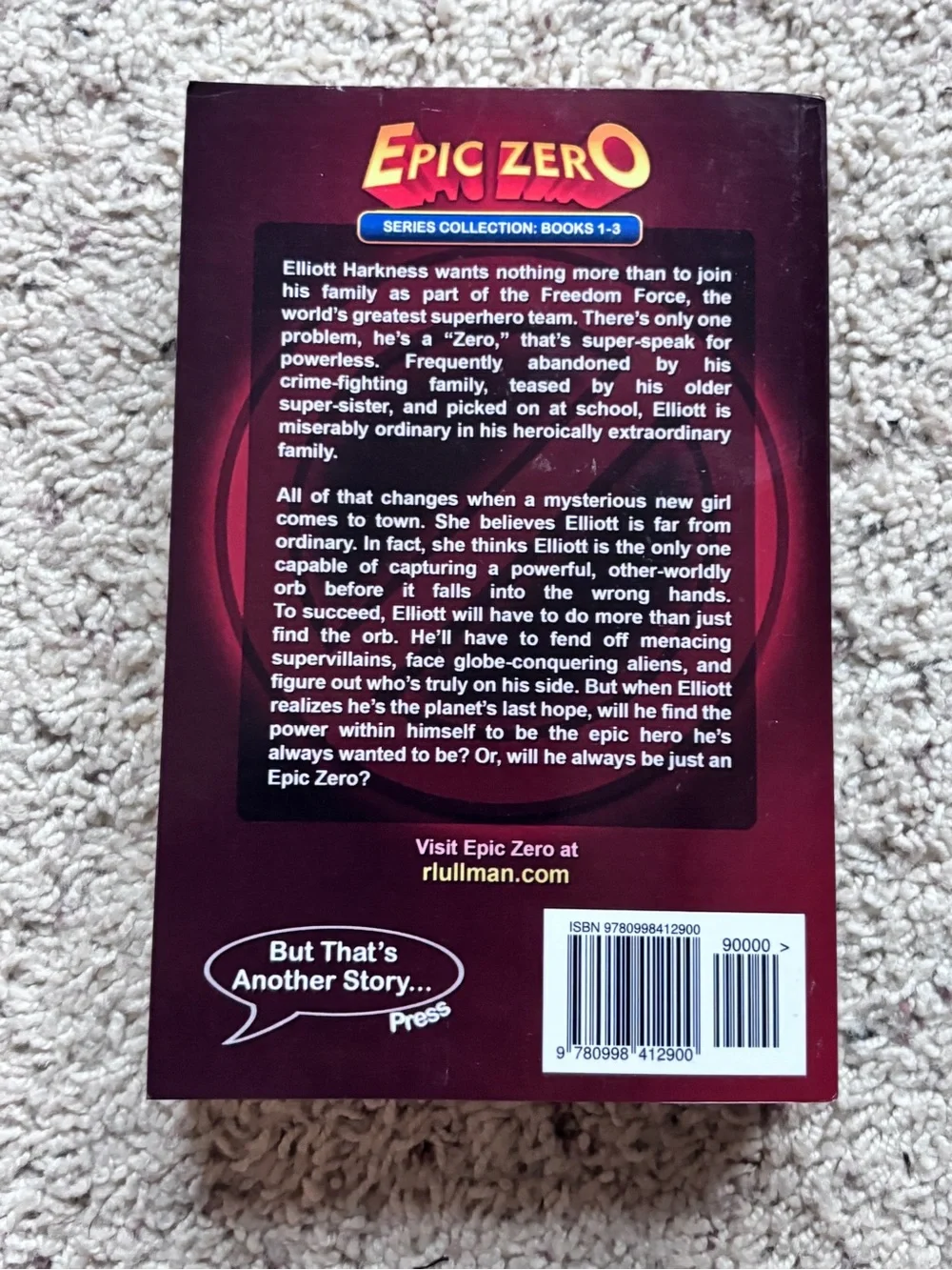Epic Zero Series Collection Books 1-3 by R. L. Ullman - Picture 2 of 3
